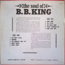 Charger l&#39;image dans la galerie, B.B. King : The Soul Of B.B. King (LP, RE)
