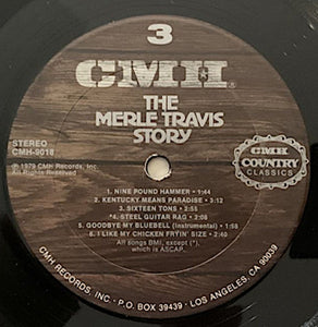 Merle Travis : The Merle Travis Story (2xLP, Album)