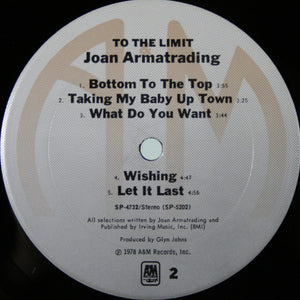 Joan Armatrading : To The Limit (LP, Album, San)