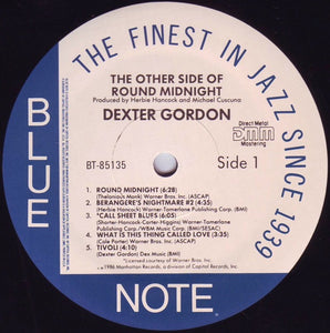 Dexter Gordon : The Other Side Of Round Midnight (LP, Album, DMM)