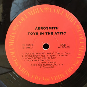 Aerosmith : Toys In The Attic (LP, Album, RE, RM, 180)