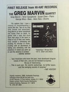 Greg Marvin : I'll Get By (LP)