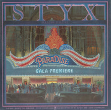 Laden Sie das Bild in den Galerie-Viewer, Styx : Paradise Theatre (LP, Album, Etch, Eur)
