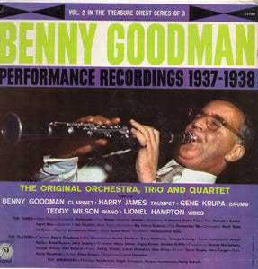 Benny Goodman : Performance Recordings 1937-1938 Volume 2 (LP, Comp)