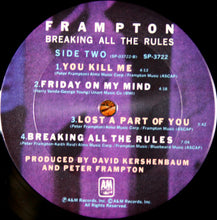 Laden Sie das Bild in den Galerie-Viewer, Peter Frampton : Breaking All The Rules (LP, Album, Pit)
