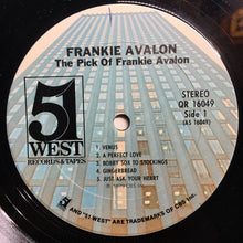 Load image into Gallery viewer, Frankie Avalon : The Pick Of... Frankie Avalon (LP, Comp)
