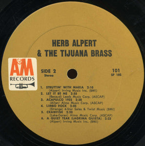 Herb Alpert & The Tijuana Brass : The Lonely Bull (LP, Album)