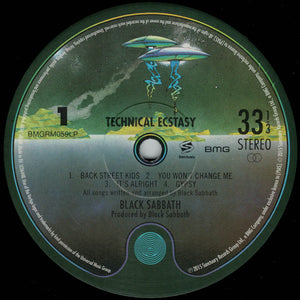 Black Sabbath : Technical Ecstasy (LP, Album, RE, RM, 180 + CD, Album, RE)