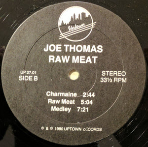 Joe Thomas (3) : Raw Meat (The Great Lunceford Tenor) (LP, Album)