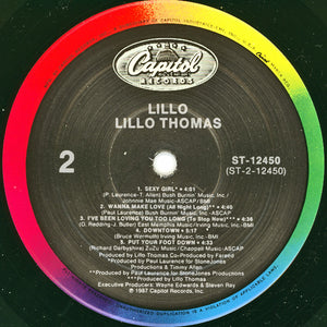 Lillo Thomas : Lillo (LP, Album)