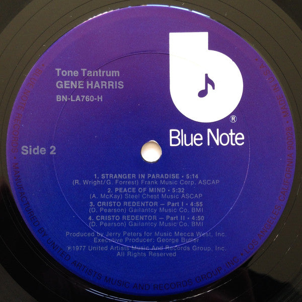 Gene Harris - Tone Tantrum - LP