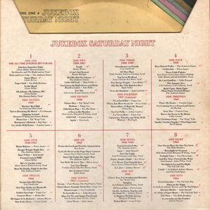 Various : Jukebox Saturday Night. 96 Great Jukebox Hits (8xLP, Comp + Box)