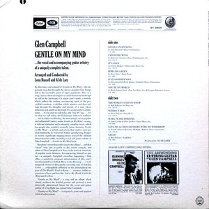 Glen Campbell : Gentle On My Mind (LP, Album, Jac)