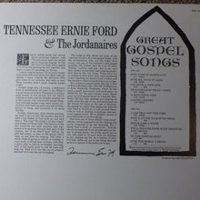 Laden Sie das Bild in den Galerie-Viewer, Tennessee Ernie Ford And The Jordanaires : Great Gospel Songs (LP, Album, RE)
