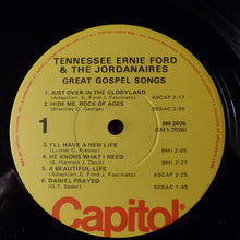 Load image into Gallery viewer, Tennessee Ernie Ford And The Jordanaires : Great Gospel Songs (LP, Album, RE)
