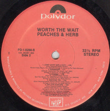 Load image into Gallery viewer, Peaches &amp; Herb : Worth The Wait (LP, Album)
