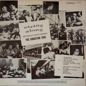 The Kingston Trio* : String Along (LP, Mono, Los)