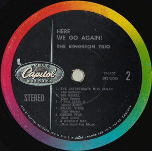 The Kingston Trio* : Here We Go Again! (LP, Album, Los)