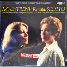 Laden Sie das Bild in den Galerie-Viewer, Mirella Freni, Renata Scotto : Duets From Mozart - Mercadante - Bellini (LP, Album)
