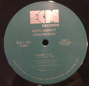 Keith Jarrett : Arbour Zena (LP, Album, Pit)