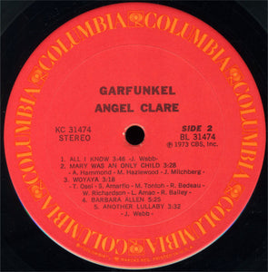 Garfunkel* : Angel Clare (LP, Album, Ter)