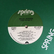 Laden Sie das Bild in den Galerie-Viewer, Millie Jackson : I Had To Say It (LP, Album)
