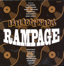 Laden Sie das Bild in den Galerie-Viewer, Various : Rare Rock&#39;n&#39;Roll Rampage (4xCD, Comp)
