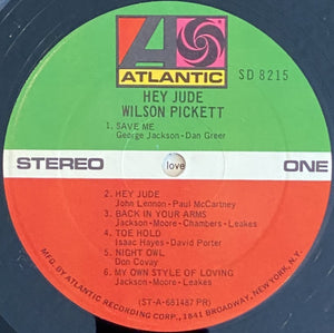 Wilson Pickett : Hey Jude (LP, Album, PR )