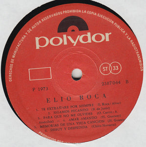 Elio Roca : Elio Roca (LP, Album)