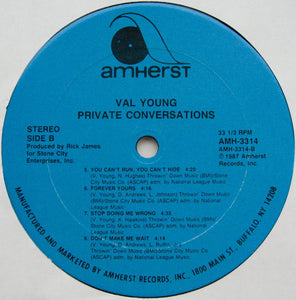Val Young : Private Conversations (LP, Album)