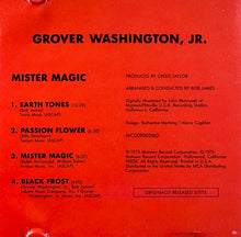 Laden Sie das Bild in den Galerie-Viewer, Grover Washington, Jr. : Mister Magic (CD, Album, RE)
