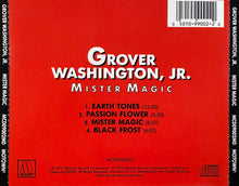 Laden Sie das Bild in den Galerie-Viewer, Grover Washington, Jr. : Mister Magic (CD, Album, RE)
