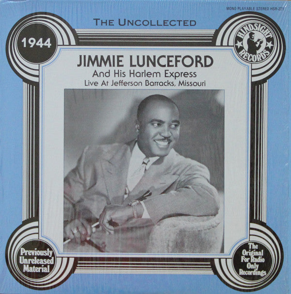 Jimmie Lunceford And His Harlem Express : Live At Jefferson Barracks, Missouri  1944 (LP)