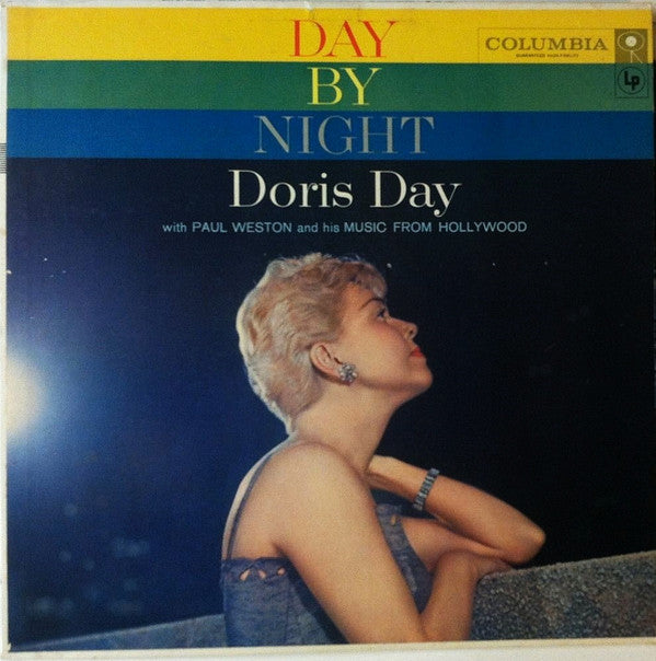 Doris Day With Paul Weston And His Music From Hollywood : Day By Night (LP, Album, Mono, RP, Ter)