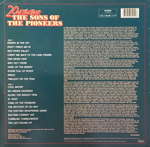 The Sons Of The Pioneers : 20 Of The Best (LP, Comp)