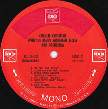 Load image into Gallery viewer, Charlie Christian With The Benny Goodman Sextet* And Orchestra* : With The Benny Goodman Sextet And Orchestra (LP, Comp, Mono, RP, 2-E)
