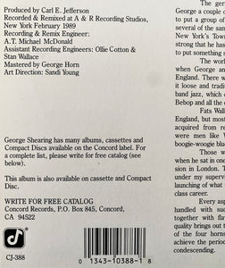 George Shearing : In Dixieland (LP, Album)