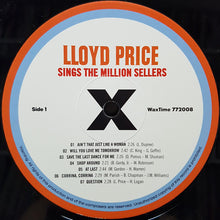 Laden Sie das Bild in den Galerie-Viewer, Lloyd Price : Sings The Million Sellers (LP, Album, Comp, 180)
