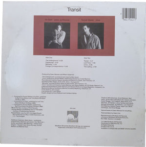 Ira Stein And Russel Walder* : Transit (LP, Album)