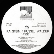 Laden Sie das Bild in den Galerie-Viewer, Ira Stein And Russel Walder* : Transit (LP, Album)
