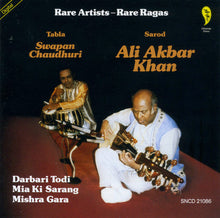Load image into Gallery viewer, Ali Akbar Khan, Swapan Chaudhuri : Rare Artists - Rare Ragas (CD, Album, RP)
