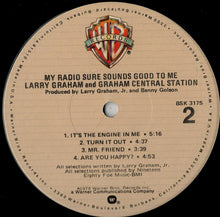 Load image into Gallery viewer, Larry Graham And Graham Central Station* : My Radio Sure Sounds Good To Me (LP, Album, Jac)
