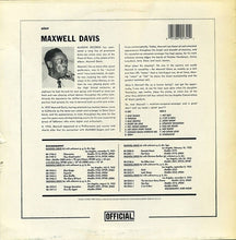 Laden Sie das Bild in den Galerie-Viewer, Maxwell Davis : Maxwell Davis And His Tenor Sax (LP, Comp, RE)
