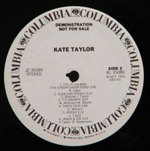 Laden Sie das Bild in den Galerie-Viewer, Kate Taylor : Kate Taylor (LP, Album, Promo)
