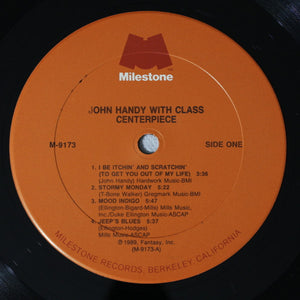 John Handy With Class : Centerpiece (LP, Album)