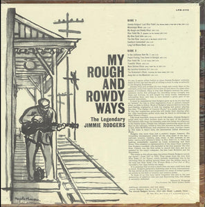 Jimmie Rodgers : My Rough And Rowdy Ways (LP, Album, Ind)