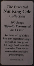 Laden Sie das Bild in den Galerie-Viewer, Nat King Cole : The Essential Collection (4xCD + Box, Comp)
