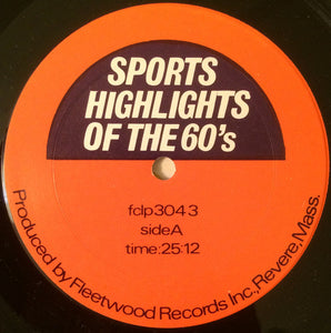 Curt Gowdy (2) : Sports Highlights Of The 60's (LP)
