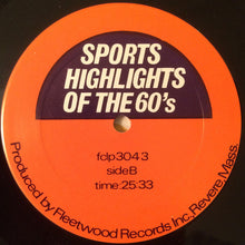 Load image into Gallery viewer, Curt Gowdy (2) : Sports Highlights Of The 60&#39;s (LP)
