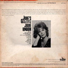 Load image into Gallery viewer, Julie London : Julie&#39;s Golden Greats (LP, Comp)
